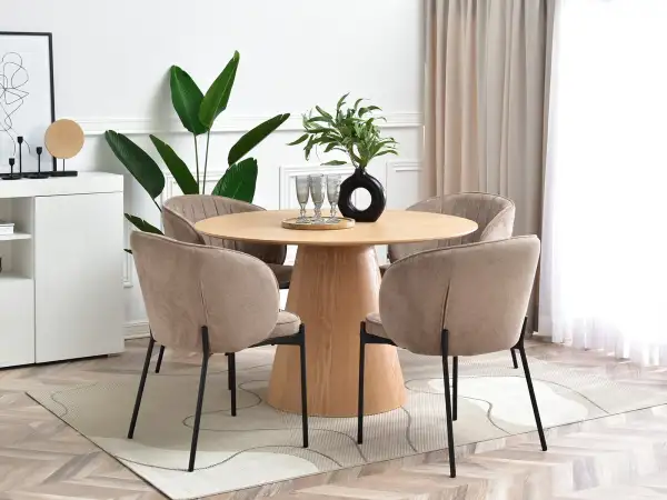 Nowoczesne krzesło tapicerowane - idealne rozwiązanie do różnych przestrzeni i zastosowań